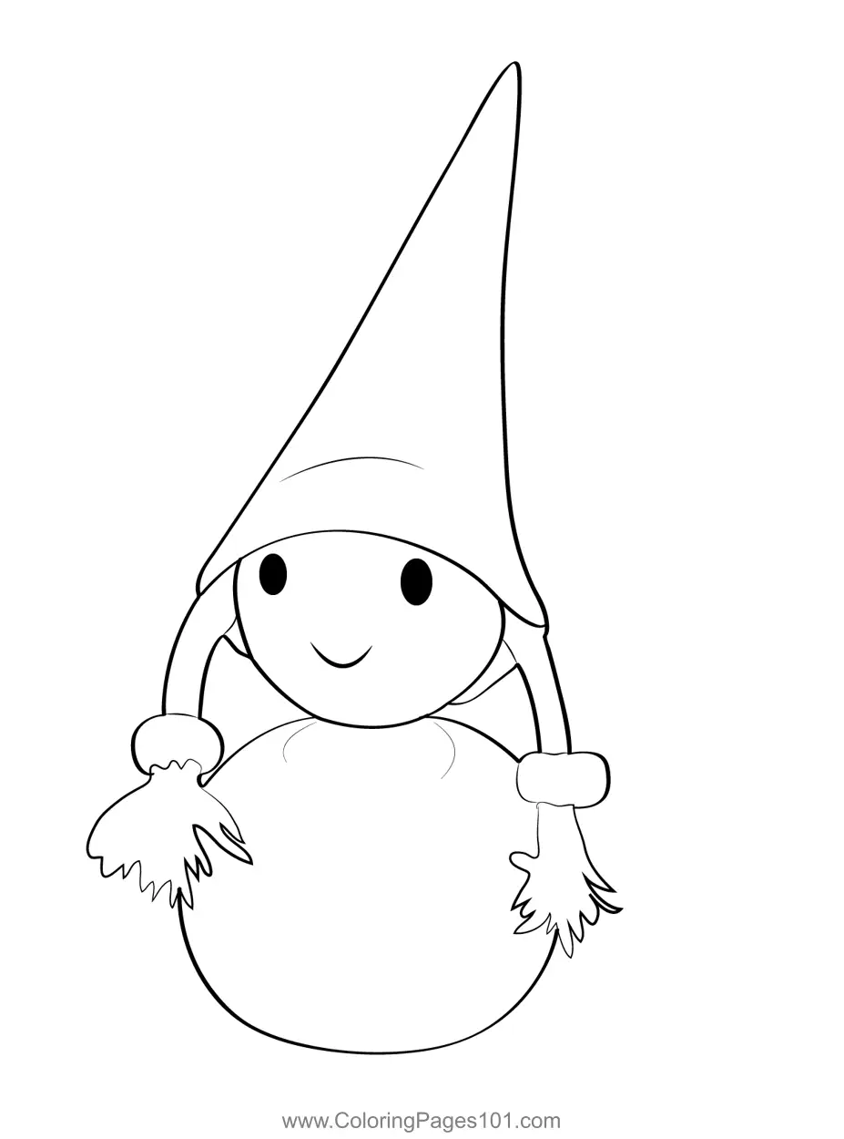 Elfs Coloring Pages 2