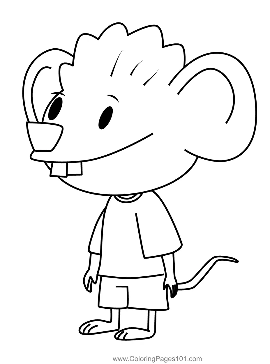 Elinor Wonders Why Coloring Pages 1