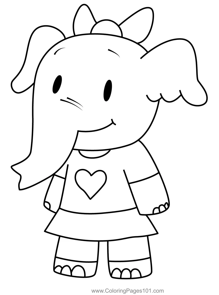 Elinor Wonders Why Coloring Pages 5