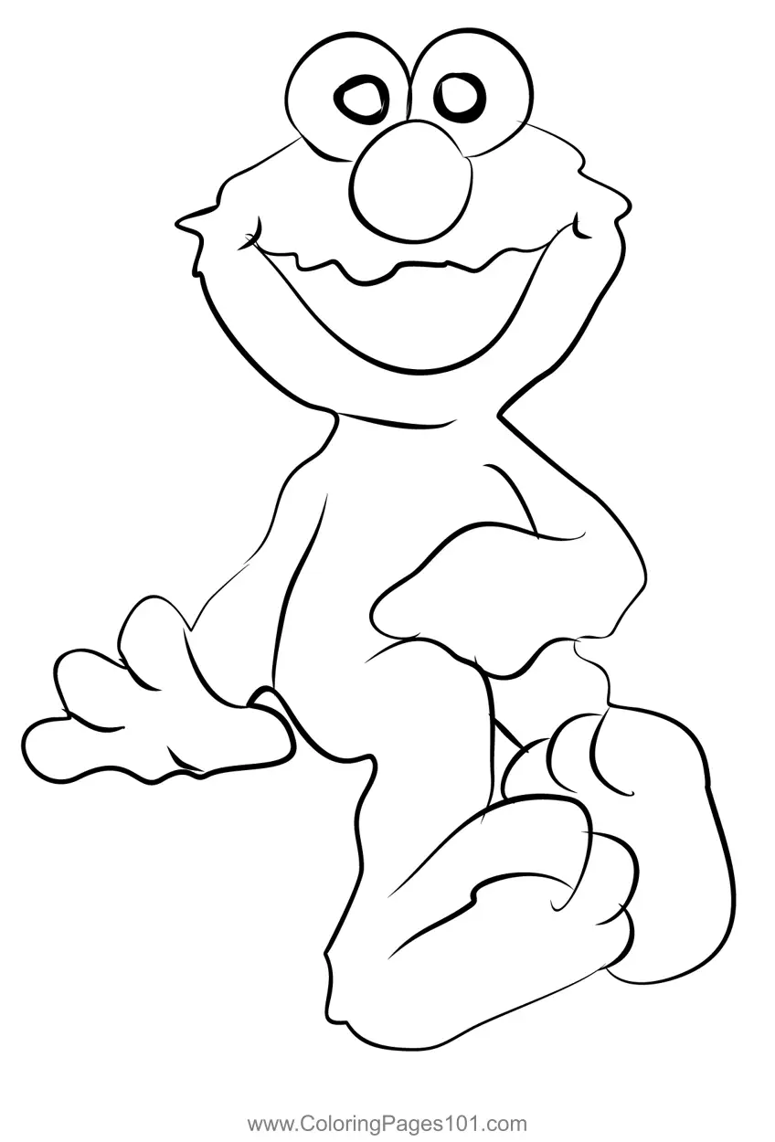 Elmo Coloring Pages 3