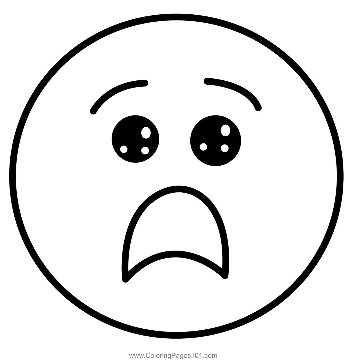 Emotions Coloring Pages 2