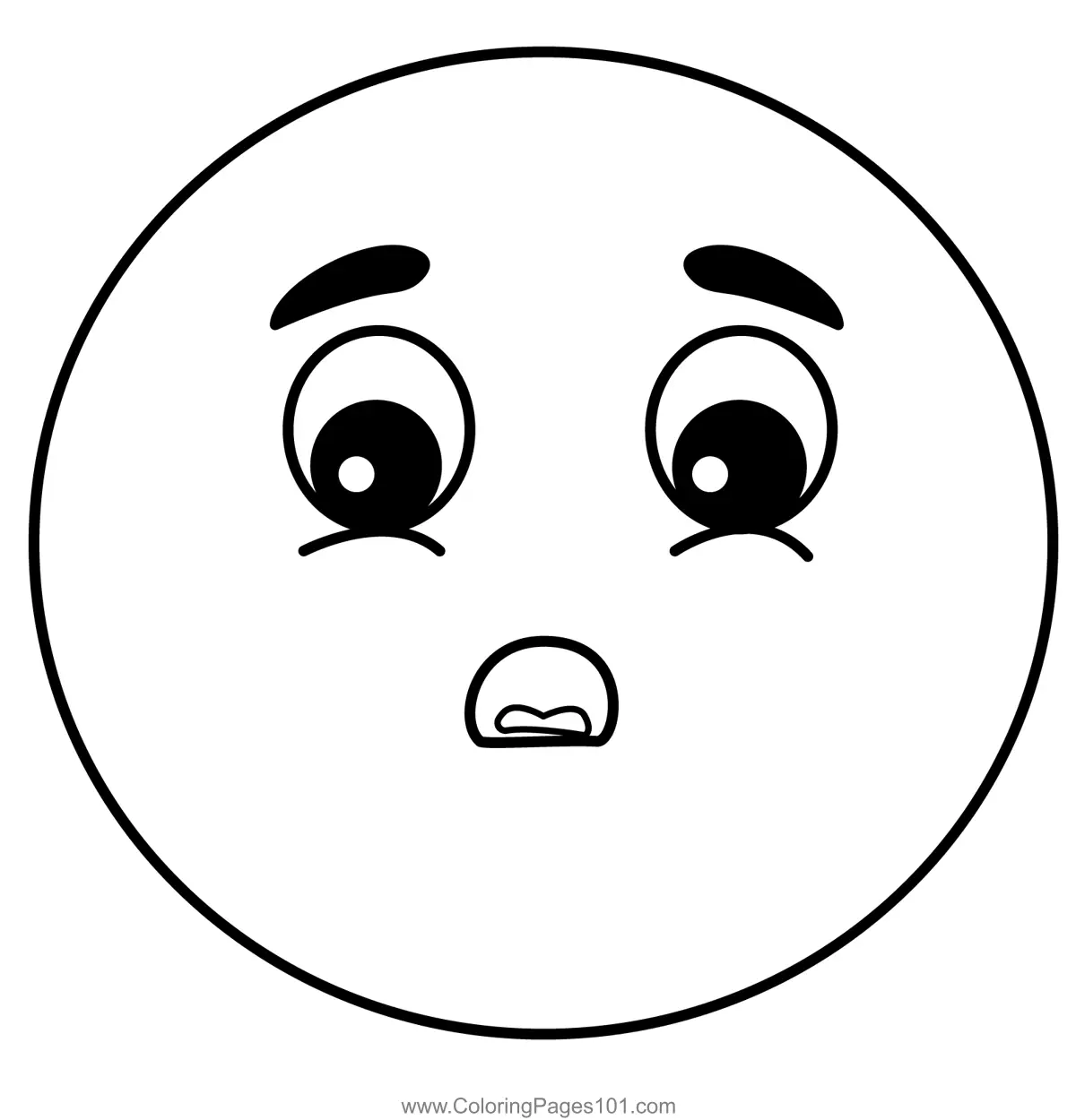 Emotions Coloring Pages 9