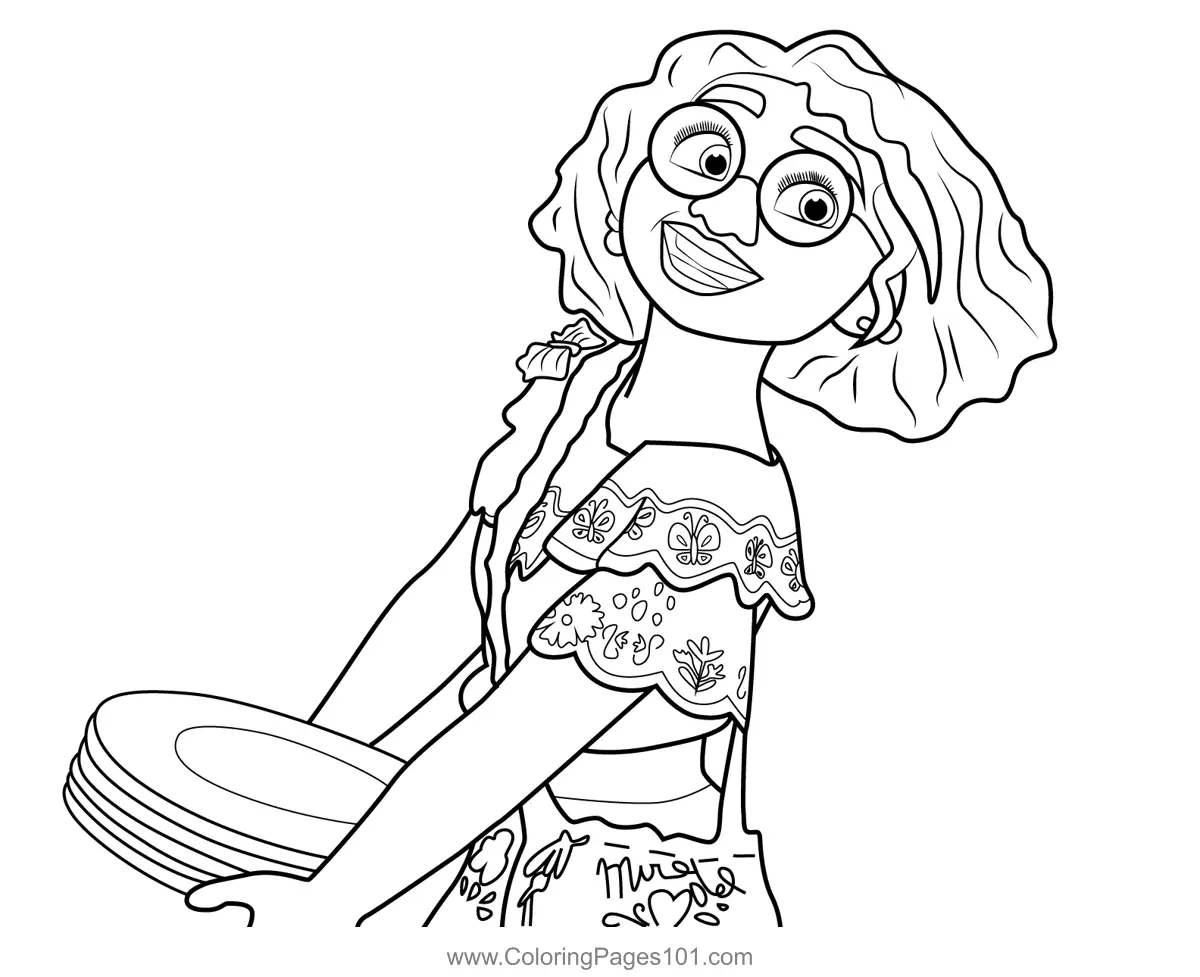 Encanto Coloring Pages 4