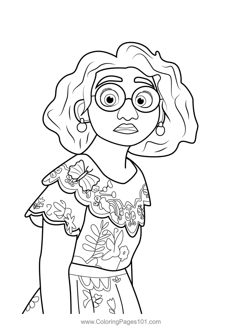 Encanto Coloring Pages 6
