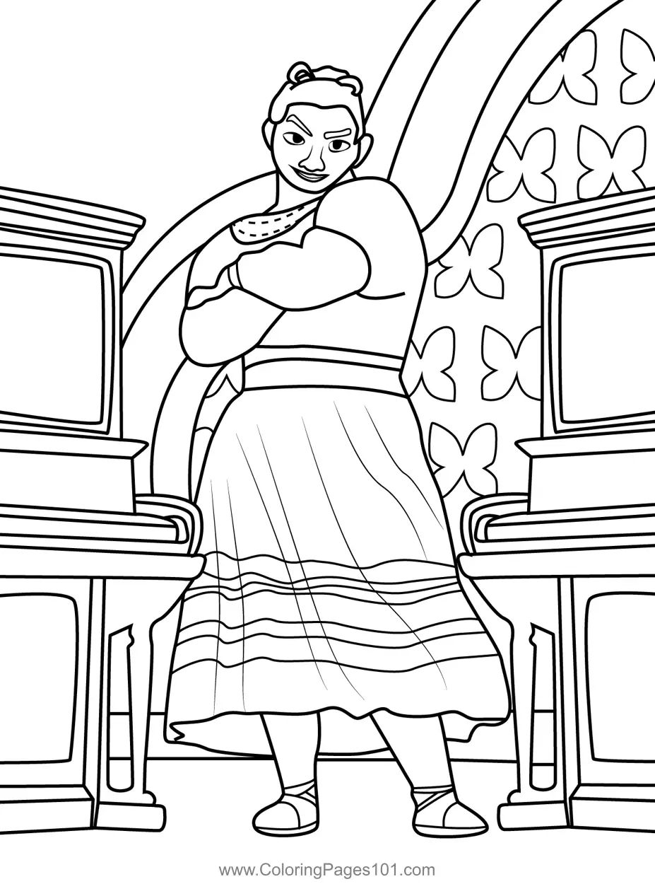 Encanto Coloring Pages 8