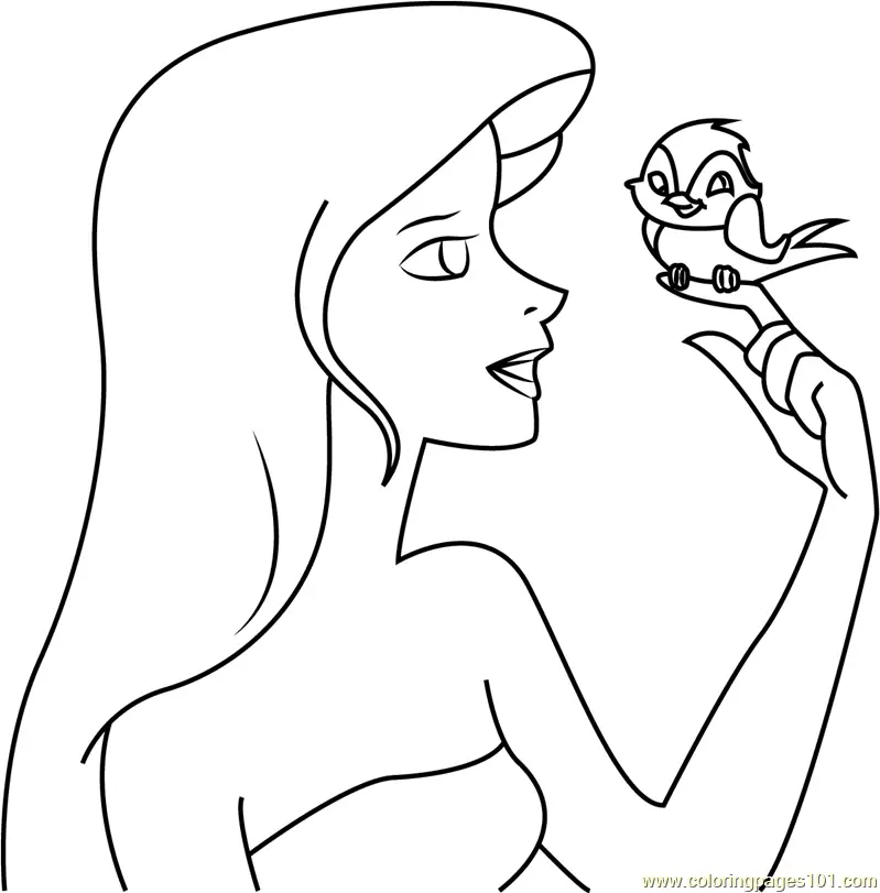 Enchanted Coloring Pages 1