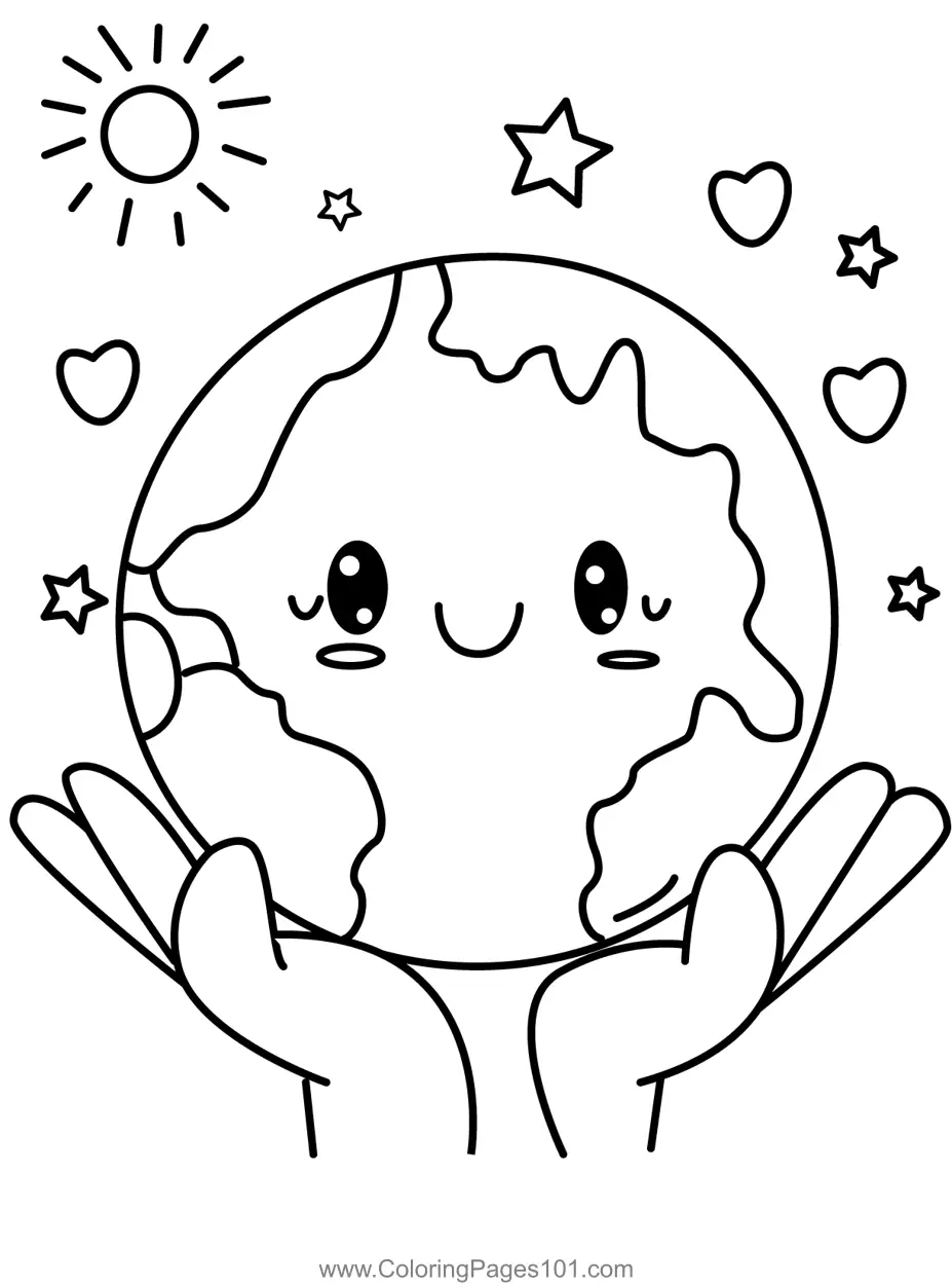 Environment Coloring Pages 1