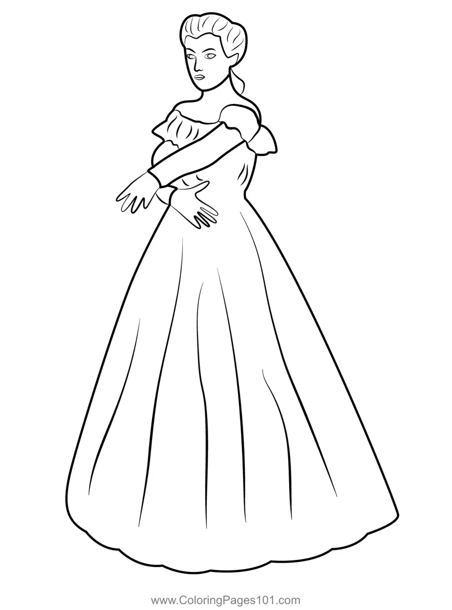 Fairies Coloring Pages 4