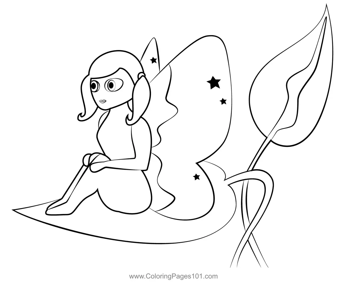 Fairies Coloring Pages