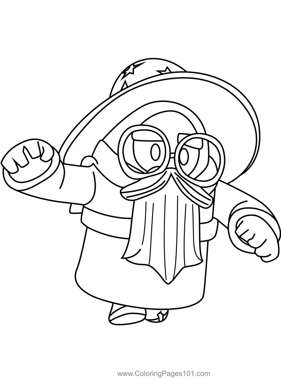 Fall Guys Coloring Pages 1