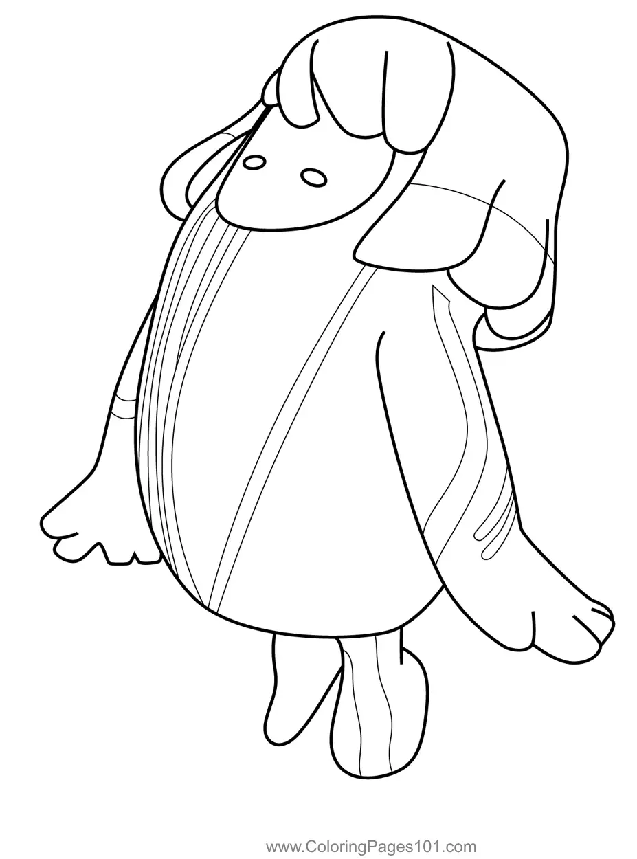 Fall Guys Coloring Pages 5