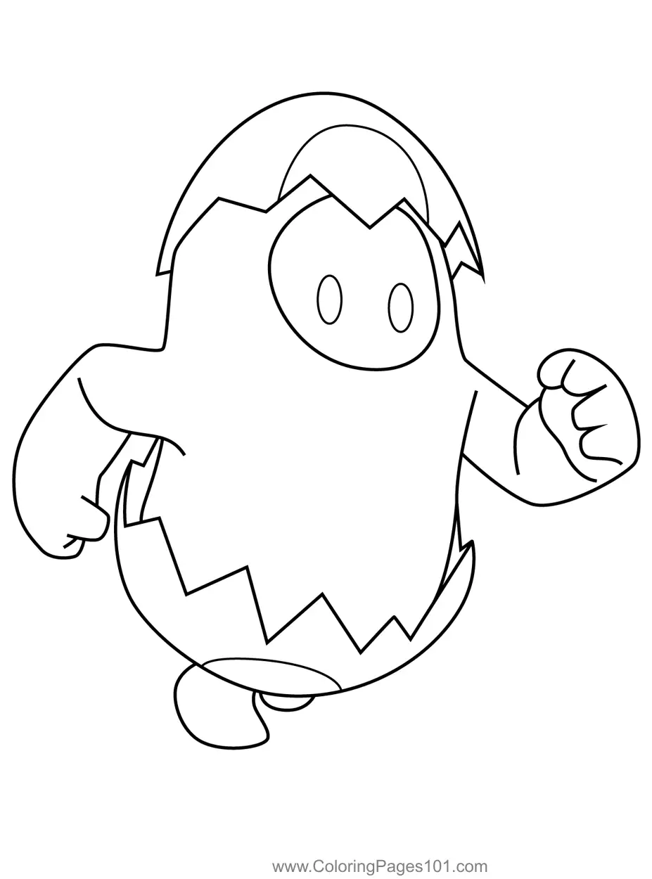 Fall Guys Coloring Pages 6