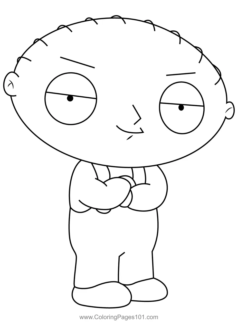 Family Guy Coloring Pages 11