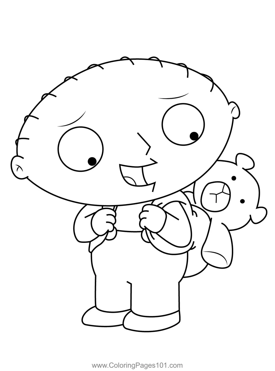 Family Guy Coloring Pages 5
