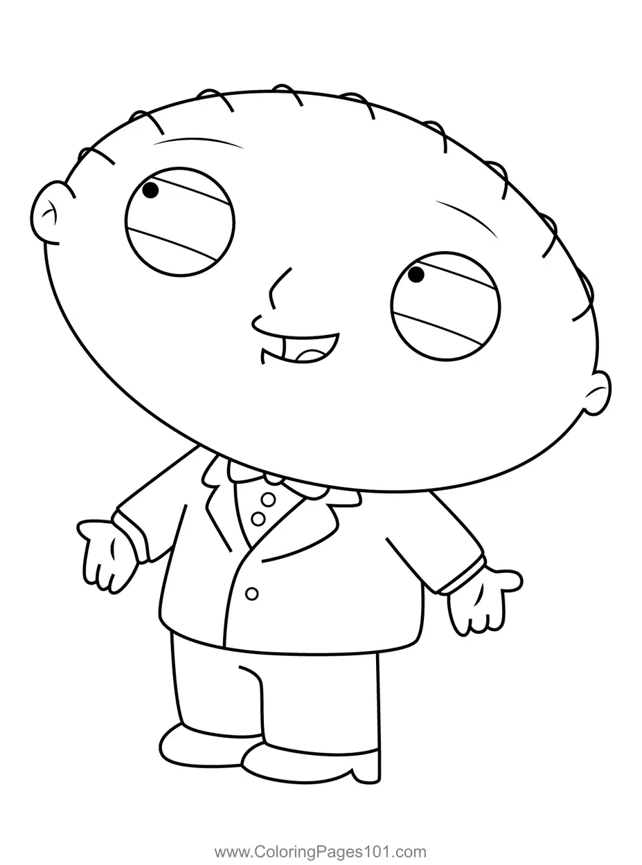 Family Guy Coloring Pages 6