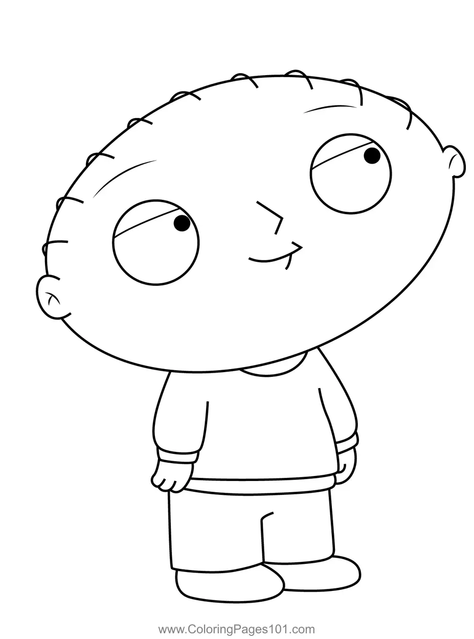 Family Guy Coloring Pages 7
