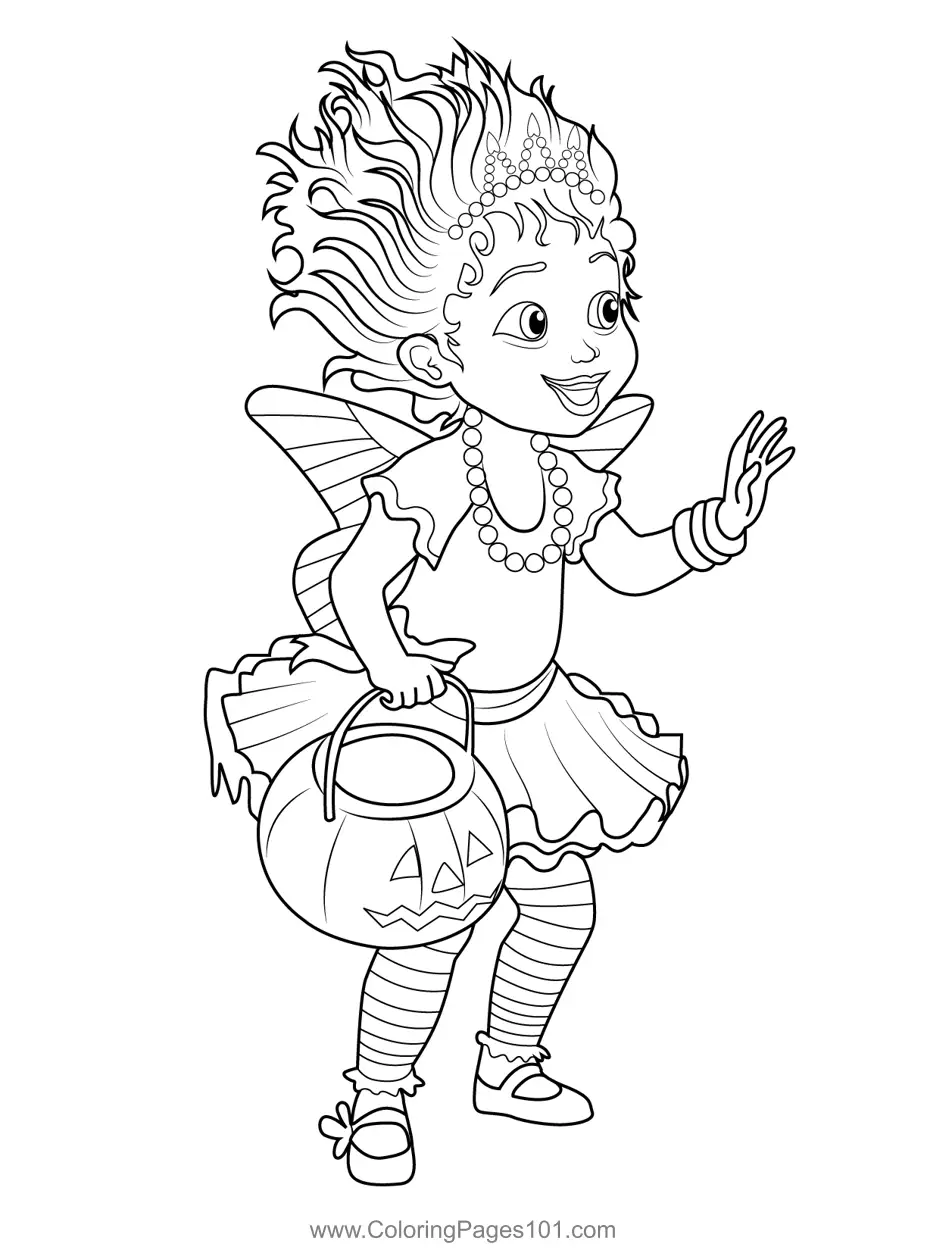 Fancy Nancy Clancy Coloring Pages 5