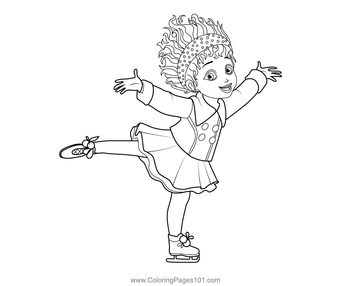 Fancy Nancy Clancy Coloring Pages 8