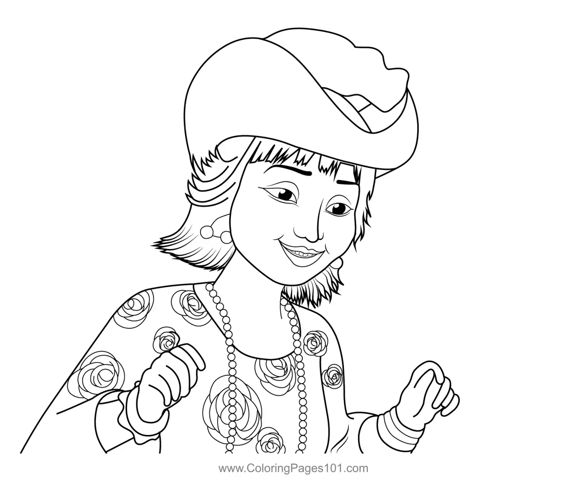 Fancy Nancy Clancy Coloring Pages 9