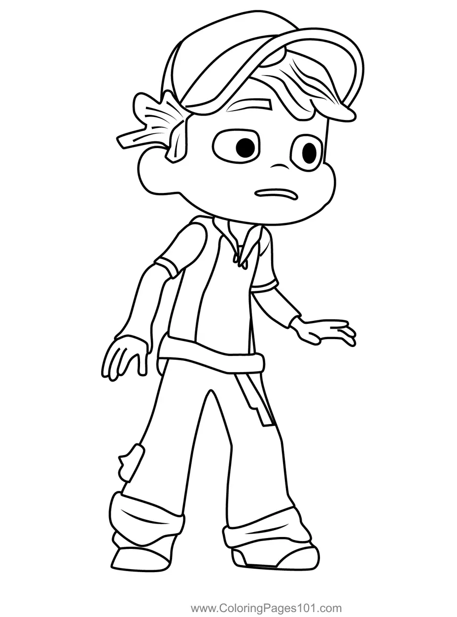 Fantasy Patrol Coloring Pages 6