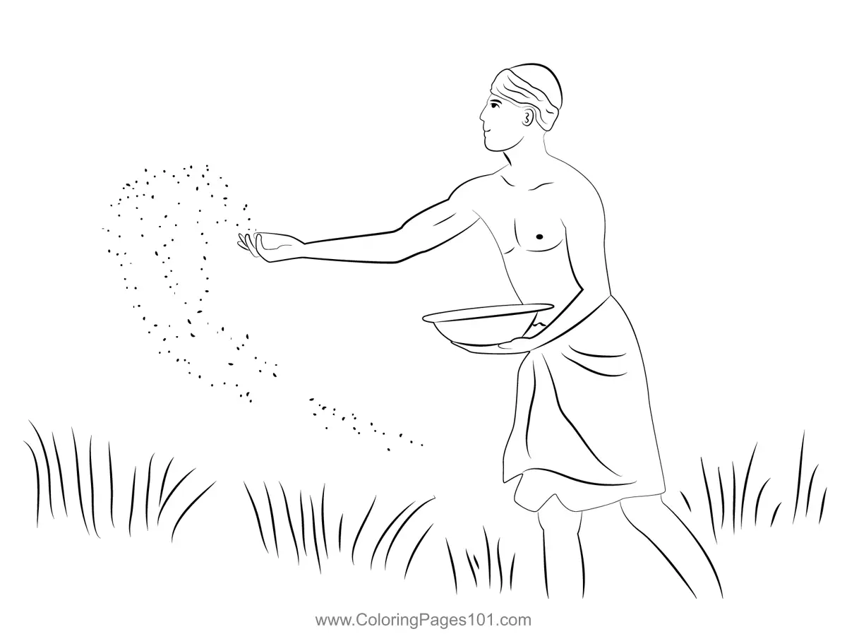 Farmers Coloring Pages 4