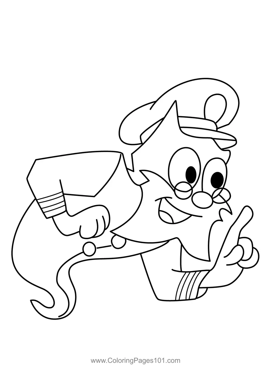 Felix the Cat Coloring Pages 10