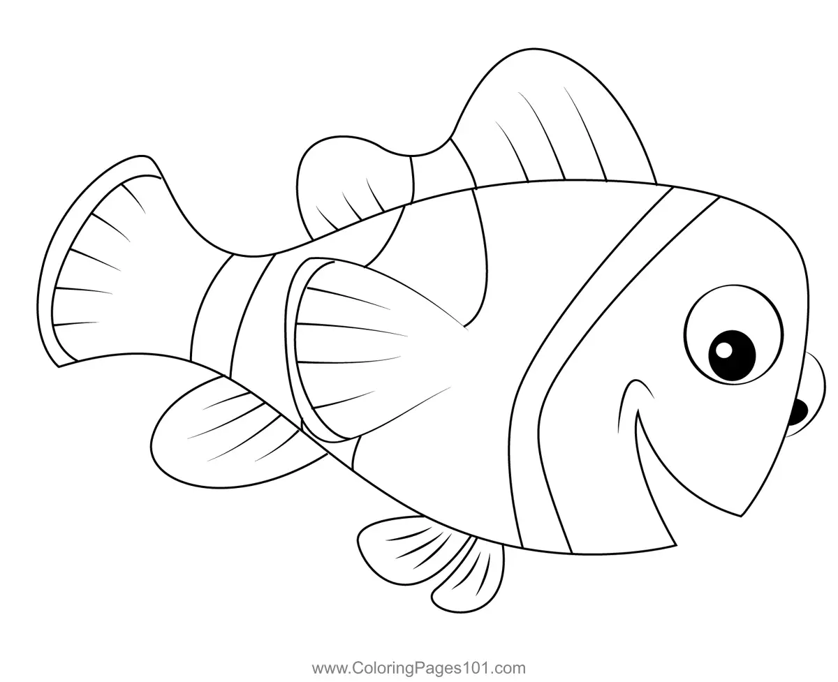 Finding Nemo Coloring Pages 11