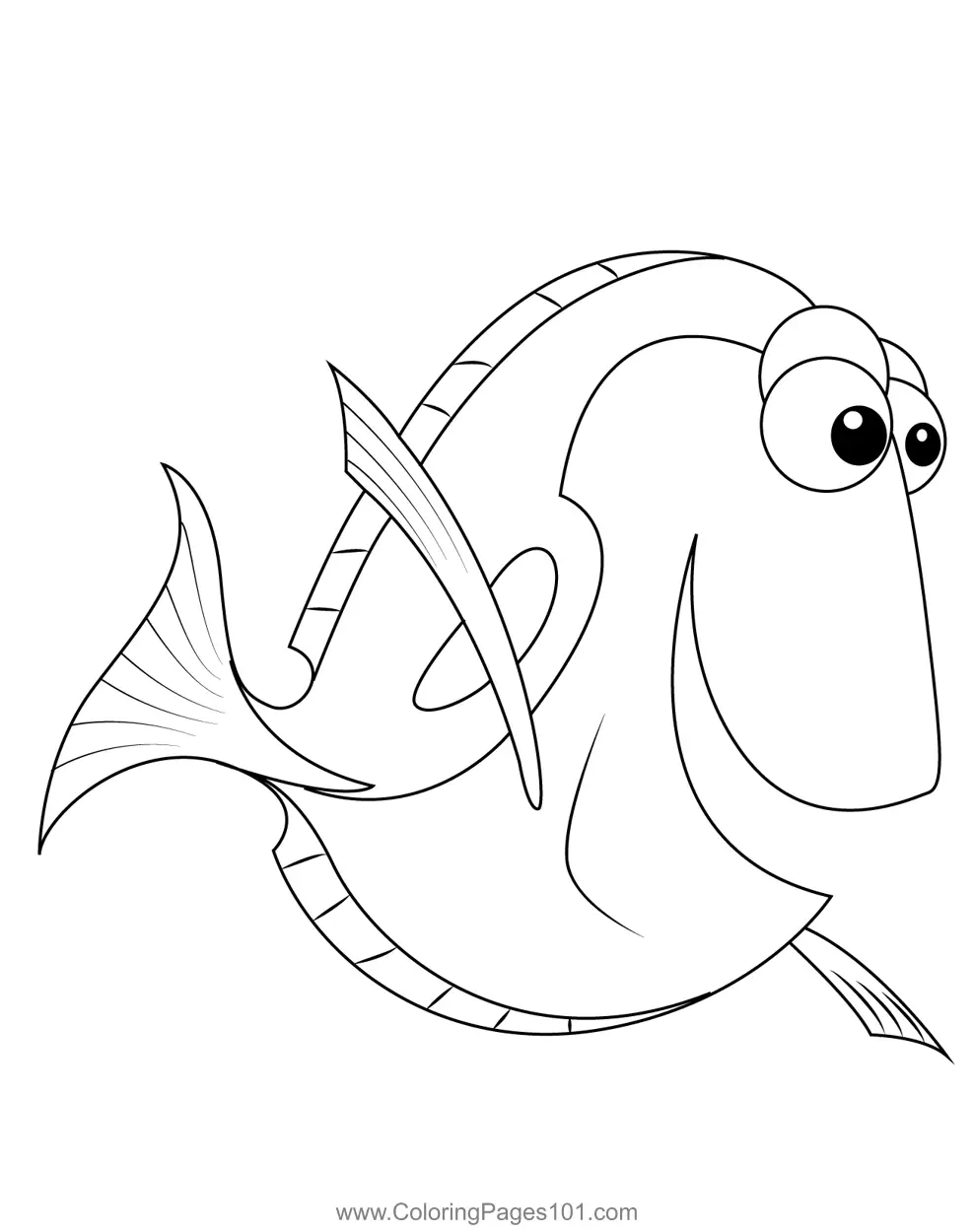 Finding Nemo Coloring Pages