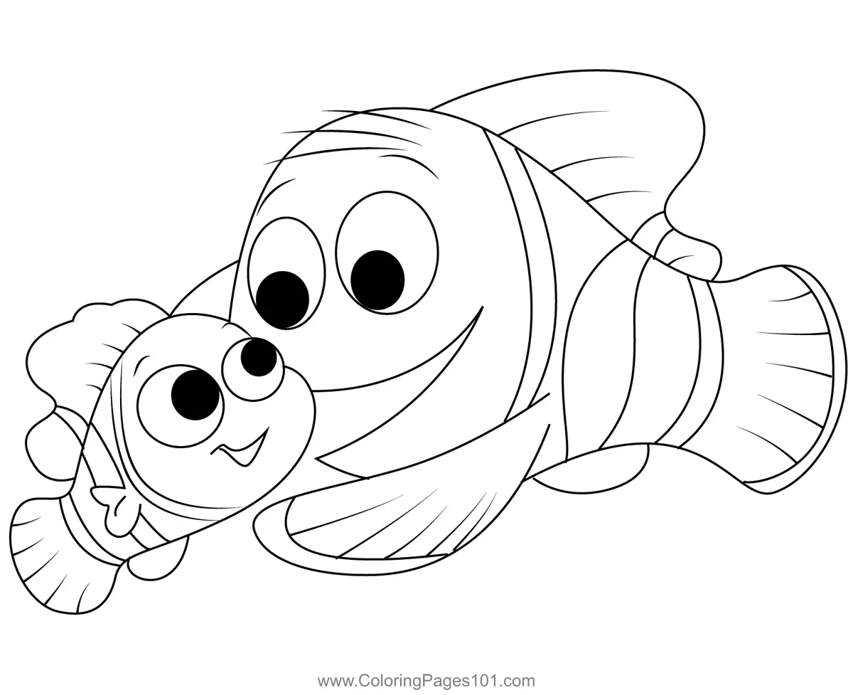 Finding Nemo Coloring Pages 2