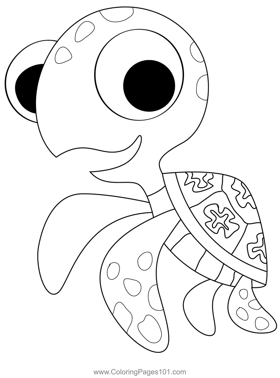 Finding Nemo Coloring Pages 7