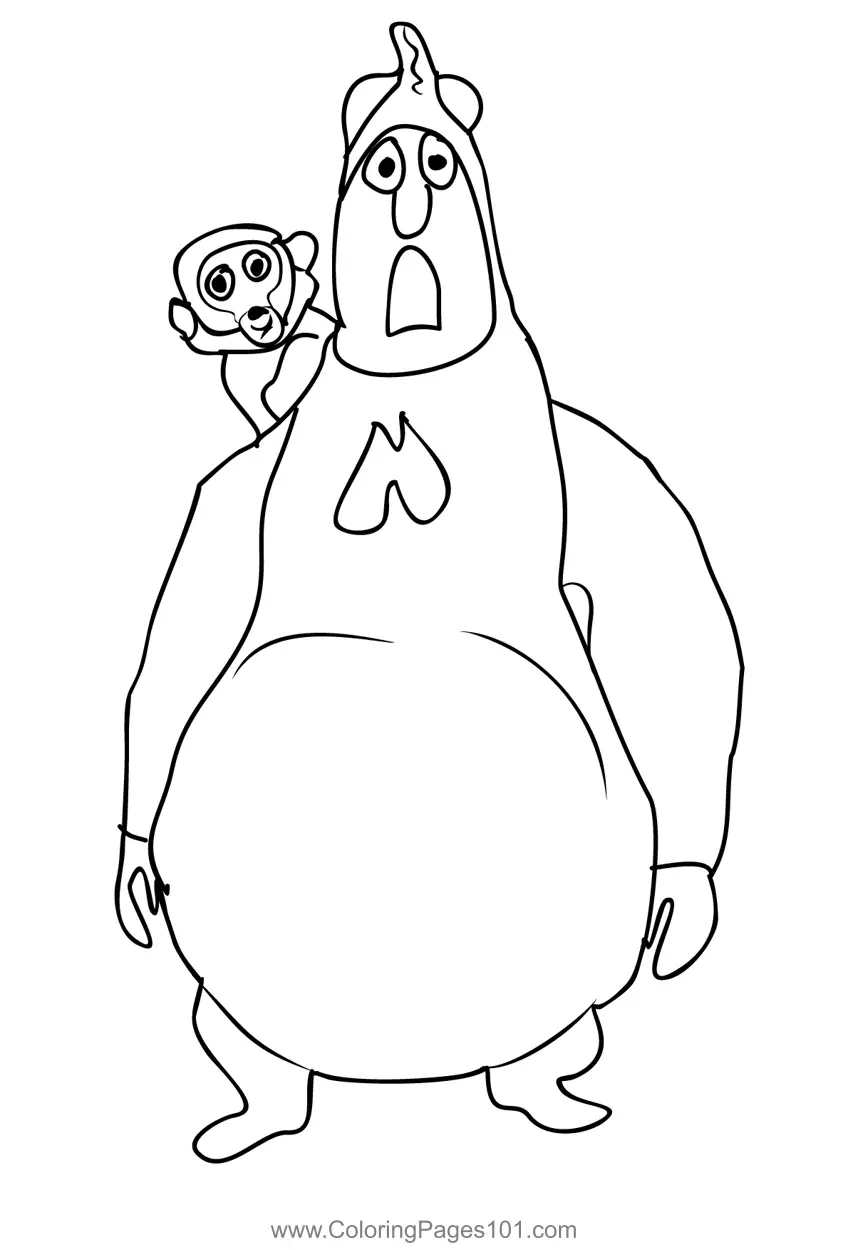 Flint Lockwood Coloring Pages 1