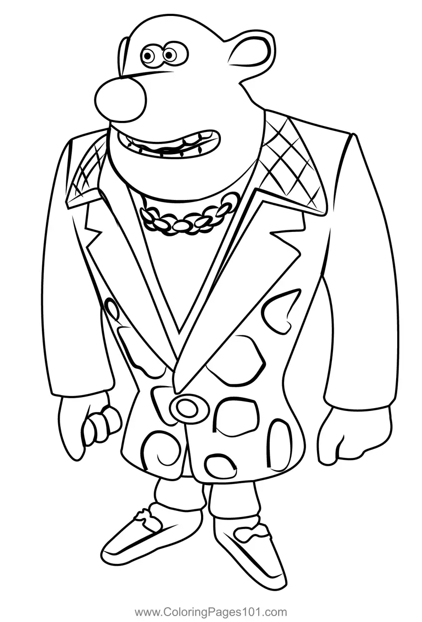 Flushed Away Coloring Pages 1
