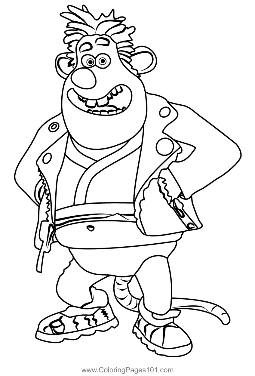 Flushed Away Coloring Pages 4