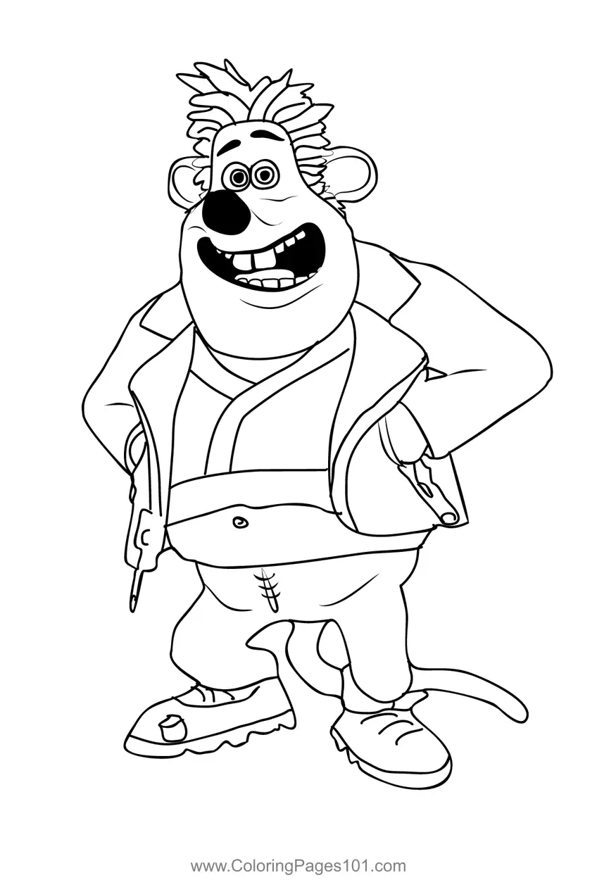 Flushed Away Coloring Pages 8