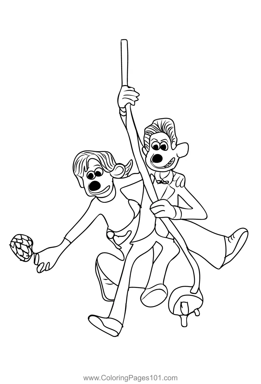 Flushed Away Coloring Pages 9