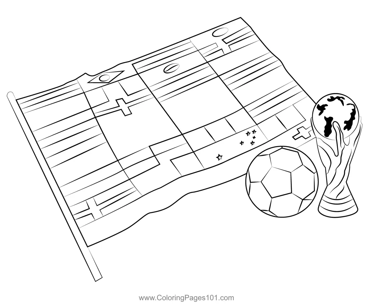 Football Coloring Pages 1