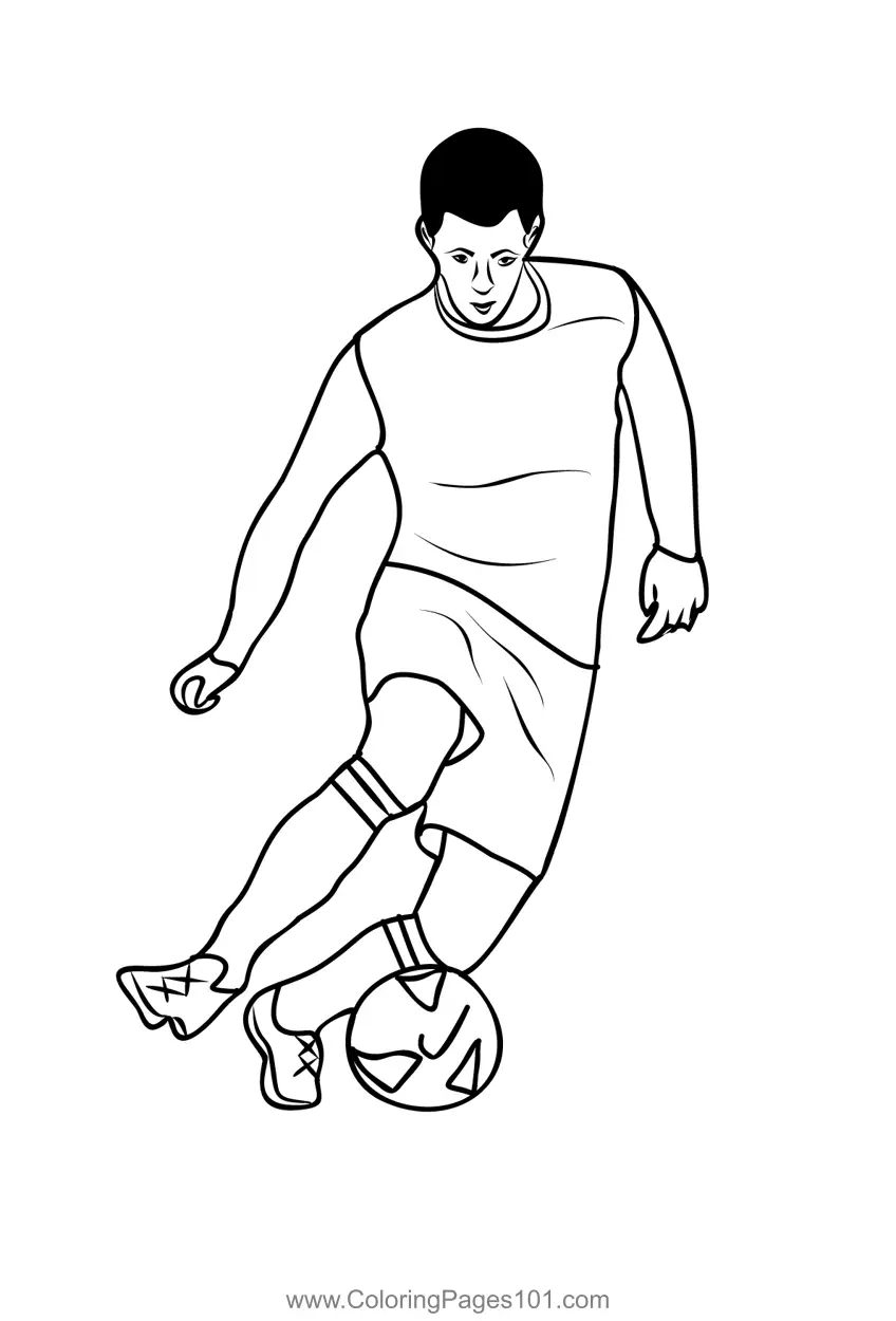 Football Coloring Pages 4