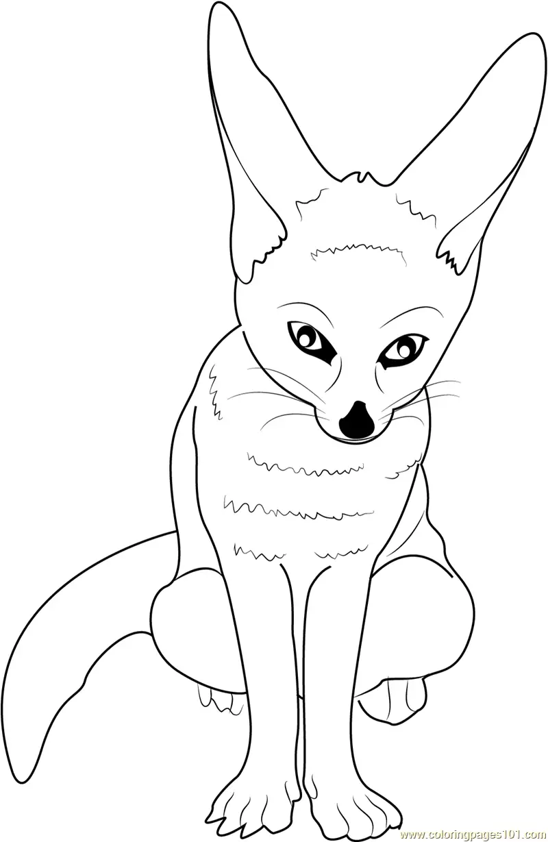 Fox Coloring Pages