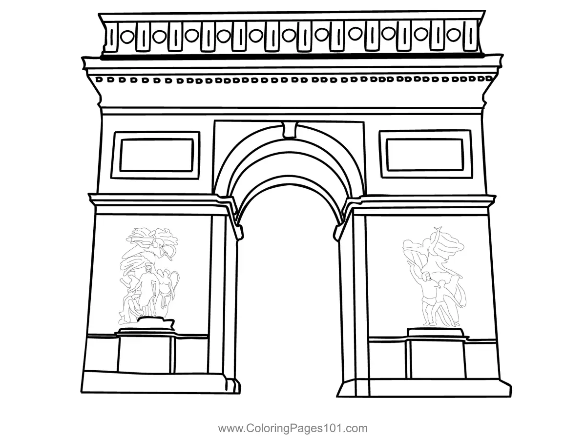 France Coloring Pages 9