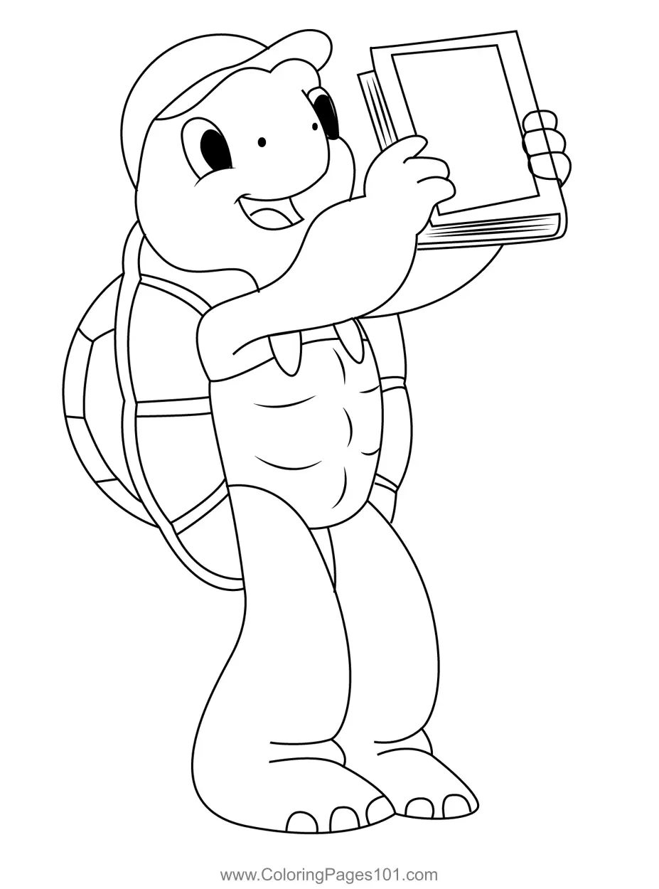 Franklin Coloring Pages 3