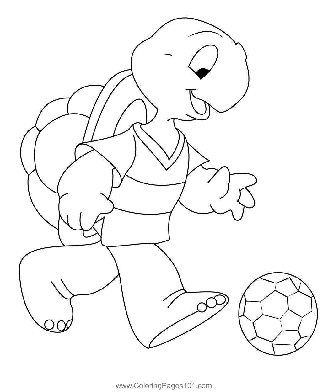 Franklin Coloring Pages 8