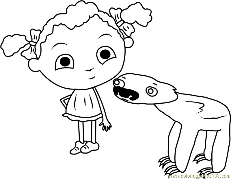 Frannys Feet Coloring Pages 10