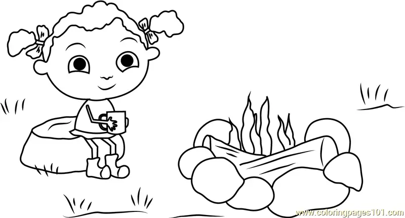 Frannys Feet Coloring Pages 5