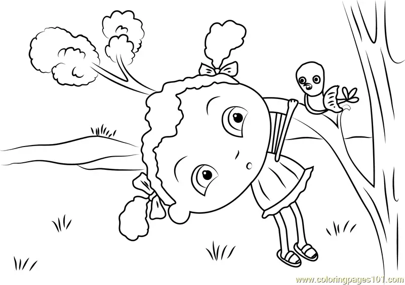 Frannys Feet Coloring Pages 7