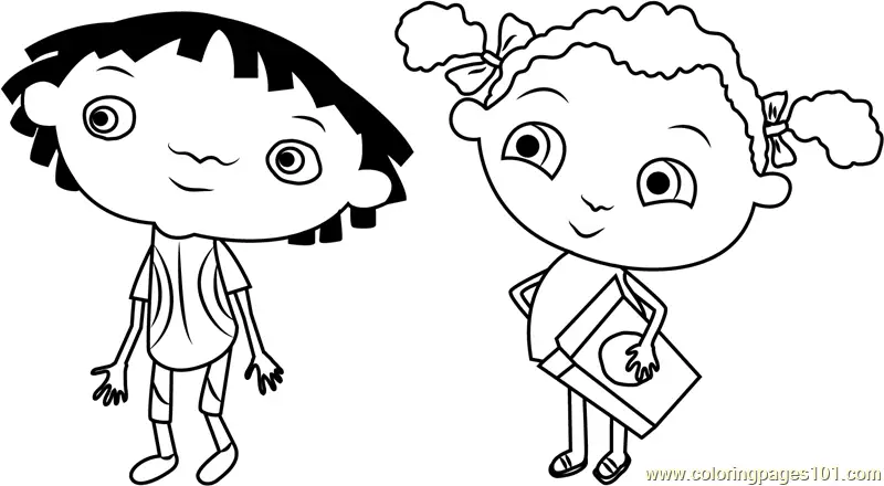 Frannys Feet Coloring Pages 8