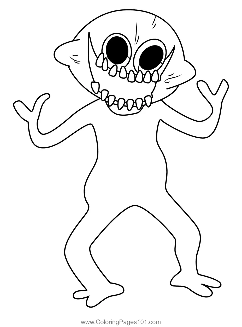 Friday Night Funkin Coloring Pages 10
