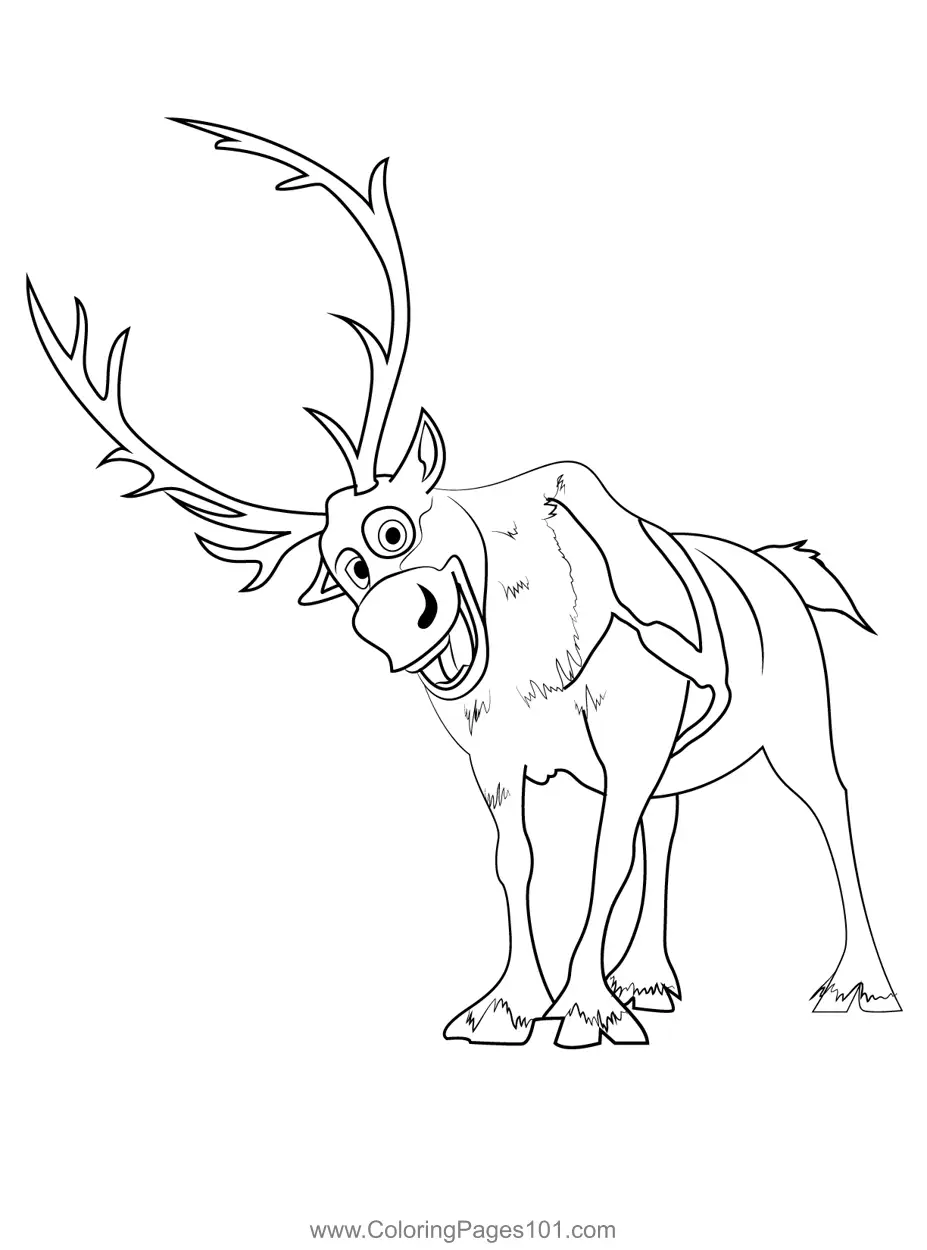 Frozen Coloring Pages 1