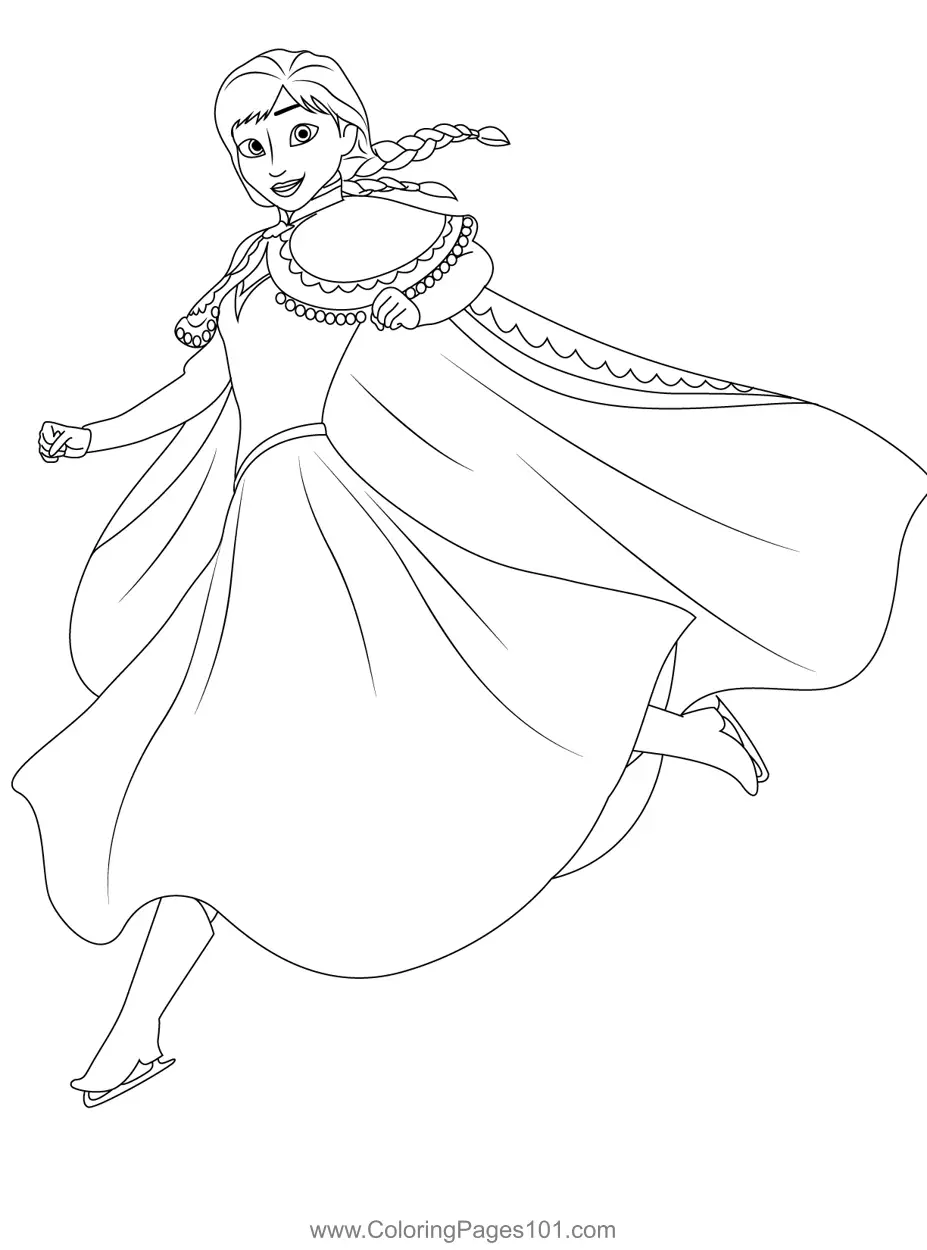 Frozen Coloring Pages 10