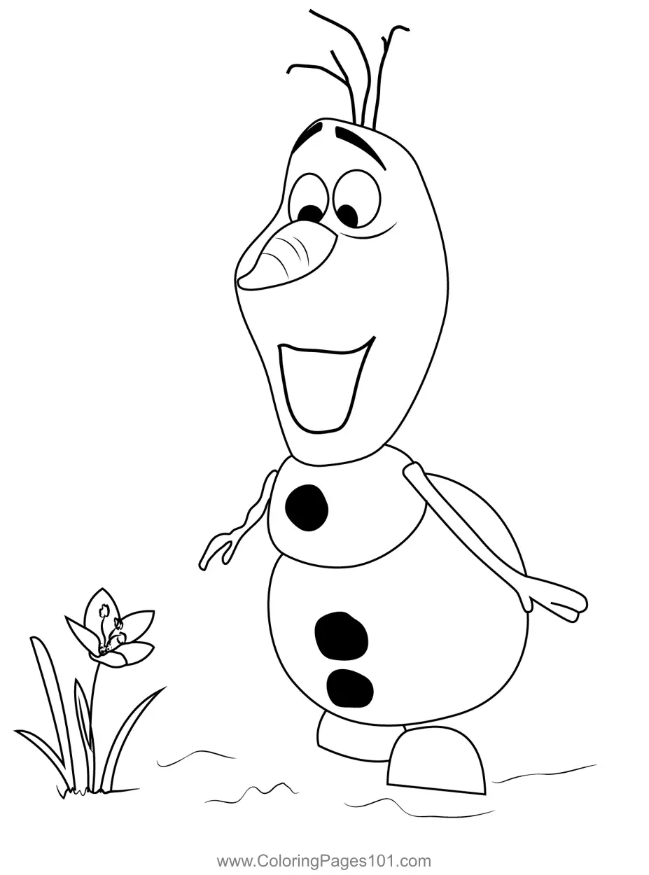 Frozen Coloring Pages 2