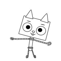 Gabbys Dollhouse Coloring Pages 1